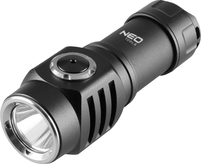 Latarka ręczna akumulatorowa NEO Tools SST20 LED Czarna (5907558464986)
