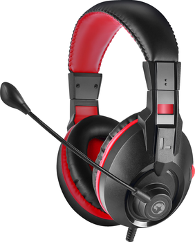 Навушники Marvo H8321S Black-Red (H8321S.MRV)