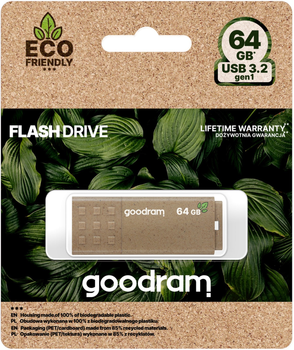 Pendrive Goodram UME3 Eco Friendly 64GB USB 3.2 (UME3-0640EFR11)