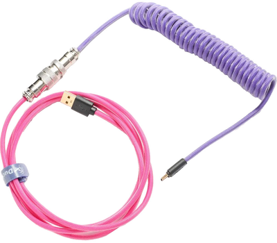 Kabel Ducky Joker USB-A - USB-C 1.8m Purple (DKCC-JKCNC1)