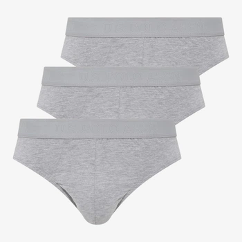 Набор трусов-слипов мужских U.S. Polo Assn 80177 S (3 шт) Grey/Melange (8680557175721)