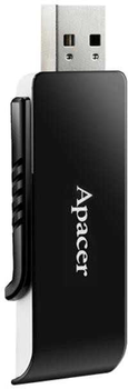 Флеш пам'ять USB Apacer AH350 64GB USB 3.0 Black (AP64GAH350B-1)