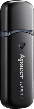 Флеш пам'ять USB Apacer AH355 64GB USB 3.0 Black (AP64GAH355B-1)