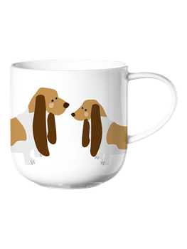 Чашка порцелянова Asa Selection Coppa Cats & Dogs 400 мл 19445014