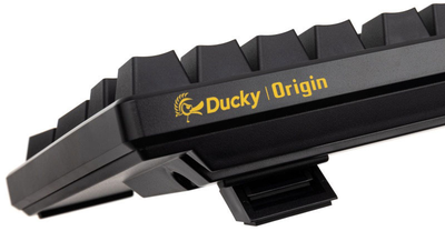 Клавіатура дротова Ducky Origin Cherry MX Silent Red USB Black (GATA-2567)