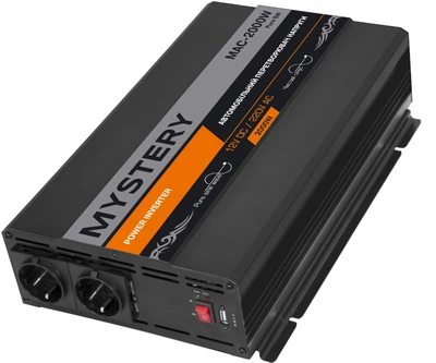 Автомобильный преобразователь напряжения Mystery MAC-2000W PURE SW
