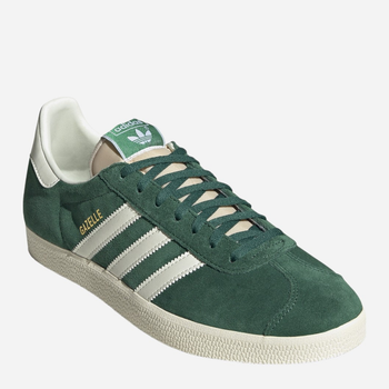 Sneakersy męskie zamszowe do kostki adidas Originals Gazelle GY7338 42 (UK 8) Zielone (4066748511907)