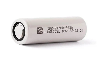 Акумулятор Molicel INR21700-P42A 21700 3.7V 4200mAh 45Ah Li-ion