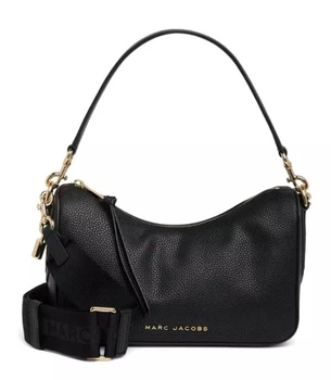 Женская сумка через плечо Marc Jacobs Convertible Shoulder Bag черная (338967)