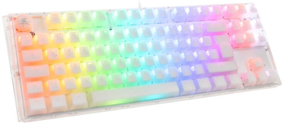 Klawiatura przewodowa Ducky One 3 TKL Cherry MX Blue USB Aura White (100352936)