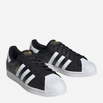 Trampki męskie skórzane adidas Originals Superstar ID4636 (7.5UK) 41.5 Czarne (4066756400699)