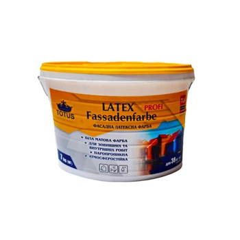 Краска фасадная TOTUS Latex Fassadenfarbe 7 кг