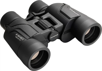 Бинокль Olympus 8-16x40 S Черный Б/В