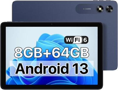 Планшет 10.1" UMIDIGI G2 8/64Gb 4 ядра Android 13 6000 mAh Синий