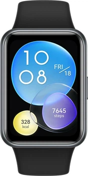 Смарт-часы Huawei Watch Fit 2 Active 46mm / GPS / Bluetooth 5.2 / Влагозащита 5 АТМ / До 10 дней работы / Harmony OS / Midnight Black (YDA-B09S) Б/В