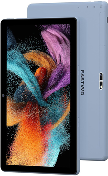 Планшет 10" FASTWD L231 12+24/128Gb 8 ядер Android 14 8000 mAh Голубой