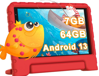 Планшет 8" Yestel X9 4+3/64Gb 4 ядра Android 13 Черный Б/В