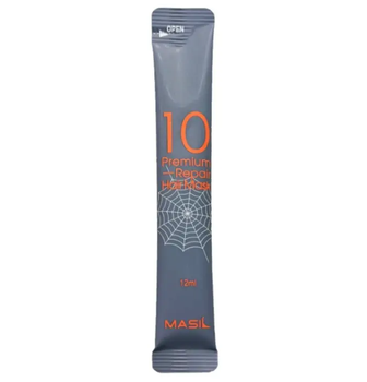 Восстанавливающая маска для поврежденных волос - Masil 10 Premium Repair Hair Mask, 12 мл