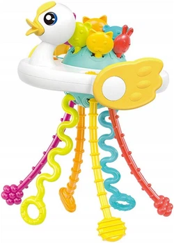 Брязкальце тактильне Star Toys качка, рухомі частини 668-20