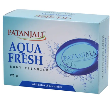 Мило для тіла Patanjali Ayurved Аквафреш, 125 г