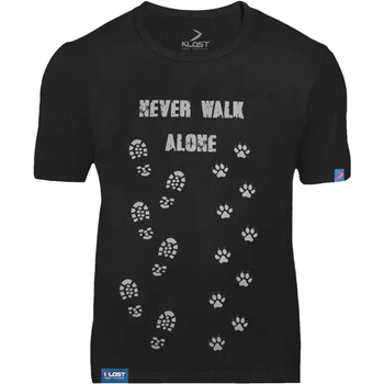 Футболка KLOST "Never Walk Alone (Ніколи не ходи один)", M