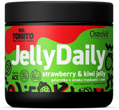Galaretka OstroVit Mr. Tonito Jelly Daily Strawberry & Kiwi 350 g (5903246227055)