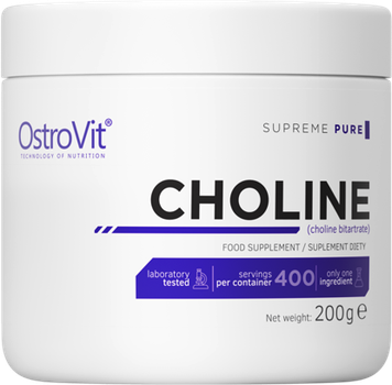 Suplement diety OstroVit Supreme Pure Choline 200 g (5903246227628)