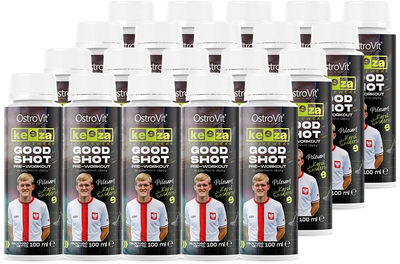 Zestaw suplementów diety OstroVit Keeza Good Shot Pre-Workout Grapefruit w płynie 20 x 100 ml (5903933911656)