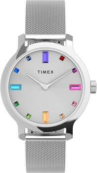Женские наручные часы Timex Transcend Silver 31 мм
