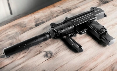 Пневматичний пістолет-кулемет Umarex IWI Mini UZI Blowback