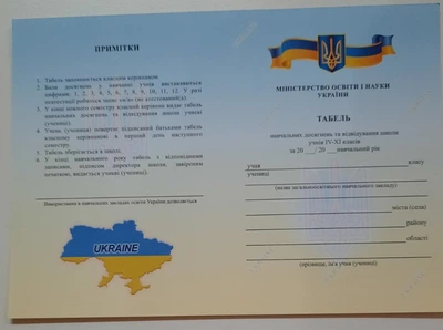 Табель 4-11 клас (270028)