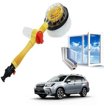 Вращающаяся щетка насадка для шланга Water Blast Cleaner Roto Brush (100e)