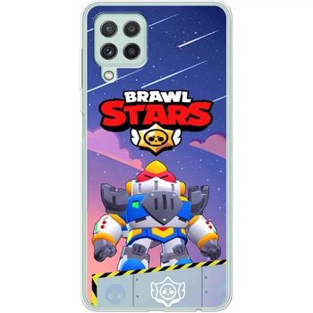 Силиконовый Чехол с Картинкой для Samsung Galaxy M32 (M325) Принт (Бравл Старс Вольт, Brawl Stars Surge) (42962-ysm020)