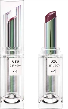 Глянцевая помада-блеск UZU by FLOWFUSHI 38 ℃ / 99F lipstick TOKYO -4:Plum 3,8 г