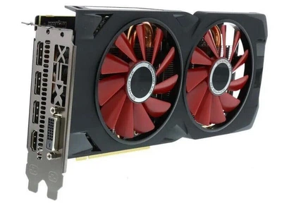 Дискретная видеокарта AMD XFX Radeon RX 580 (2048sp), 8 GB GDDR5, 256-bit / DVI, HDMI, DisplayPort