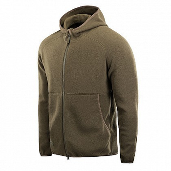 Куртка M-Tac Lite Microfleece Hoodie Army Olive Размер L