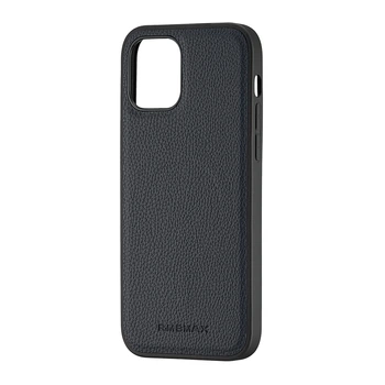 Чохол Jinduka Leather Case with MagSafe iPhone 12 Pro Black