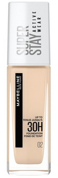 Тональна основа для обличчя Maybelline New York Superstay Active Wear Foundation 02 Naked Ivory 30 мл (3600531632335)
