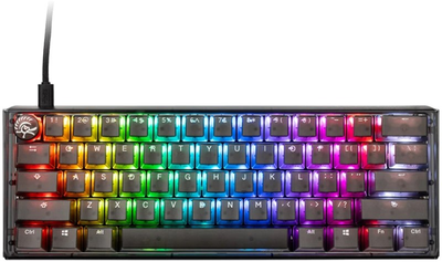 Klawiatura przewodowa Ducky One 3 Mini RGB LED Cherry MX Blue USB Aura Black (100043050)