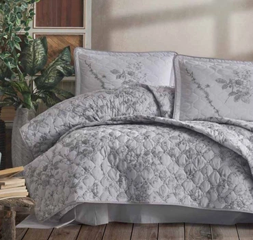 Стеганое покрывало с наволочками Clasy. Messina V1-240х260+50х70 (2 шт)