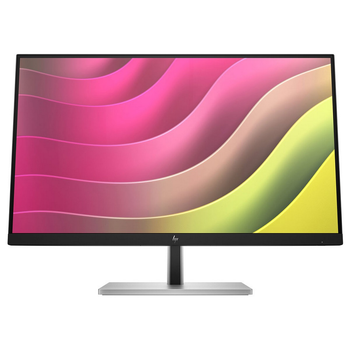 Монитор 23.8" HP E24t G5, IPS, 75Hz, сенсорный, HDMI, DP, USB-hub, HAS, Pivot, черно-серебристый