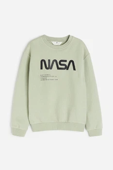 Світшот світло-зелений Nasa H&M 134-140см (400097213)
