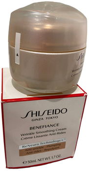 Крем для обличчя Shiseido Benefiance Розгладження зморшок 50 мл (768614149538) (955555905093942) - Уцінка