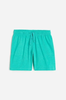 Шорты трикотажные бирюзовые H&M 128см (400097332)