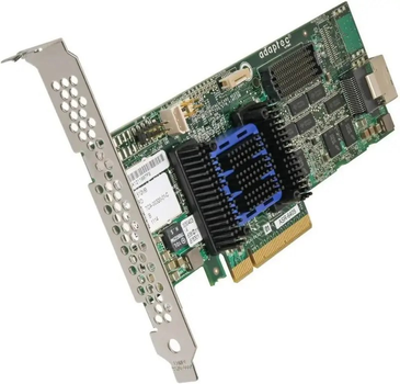 RAID-контроллер Adaptec ASR-6405, SAS/SATA, PCI-e x8, 6GB/S, 1 x SFF-8087 (mini SAS) Б/У