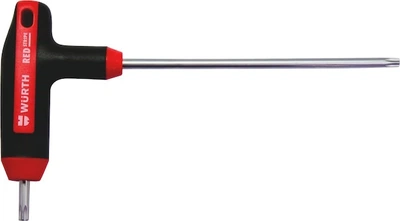 Отвертка Wurth с Т-образной рукояткой TORX TX10-87 Red Stripe (5751140001)
