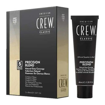 Камуфляж для маскування сивини рівень 7-8 American Crew Precision Blend Light Blond 40 мл