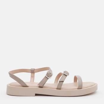 Жіночі сандалії шкіряні PARADIZE SHOES ARM-5-16 41 26.7 см Бежеві (ROZ6501061210)