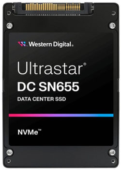 SSD dysk Western Digital Ultrastar SN655 WUS5EA176ESP7E3 7.68TB U.3 PCI Express 4.0 3D NAND TLC (0TS2462)