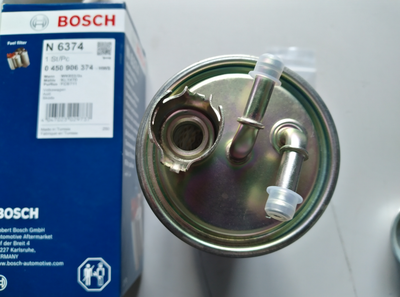 Фільтр паливний BOSCH 0 450 906 374 VOLKSWAGEN LT 2.5-2.8TDI 96-06